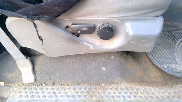 99-07 F350 Super Duty Passenger Right Side Seat Trim Panel Oem Gray — photo 4