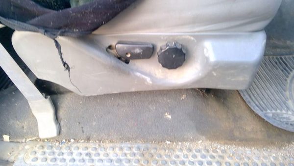 99-07 F350 Super Duty Passenger Right Side Seat Trim Panel Oem Gray — photo 5