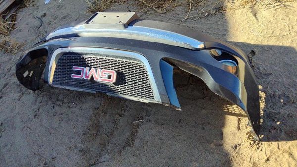 2007-2012 Gmc Acadia Front Bumper Cover Assembly Oem 58U Carbon Black 22806758 — photo 3