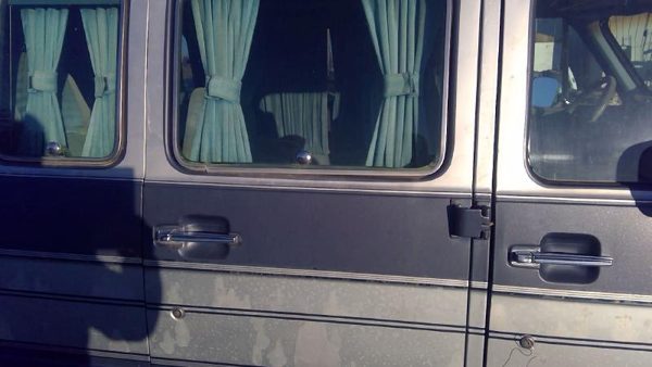 1989 Chevy Van 20 Series Rear Door RH Blue — photo 5