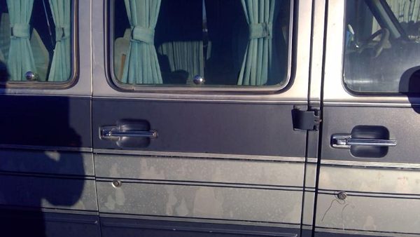 1989 Chevy Van 20 Series Rear Door RH Blue — photo 4