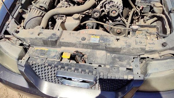 1999-2004 Ford Mustang Top Plastic Cover Above Radiator Support Sight Shield Oem — photo 2
