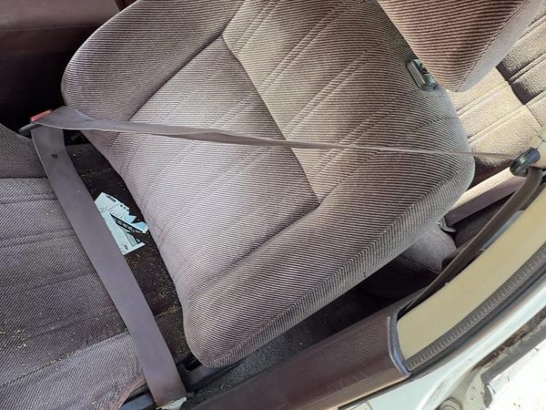 86-89 Accord Lx Driver Left Front Seat Belt Retractor Oem Shoulder Sedan Maroon — photo 3