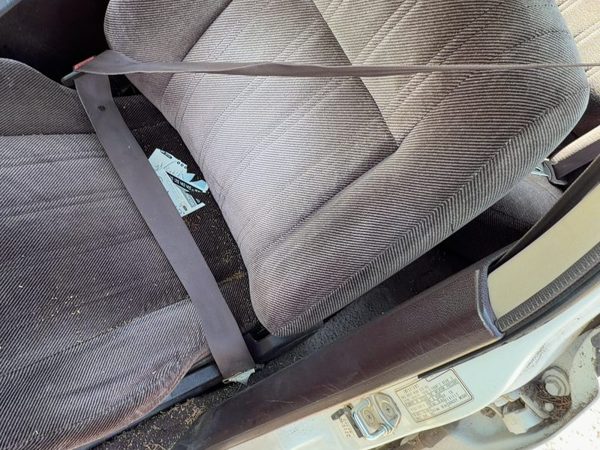 86-89 Accord Lx Driver Left Front Seat Belt Retractor Oem Shoulder Sedan Maroon — photo 5