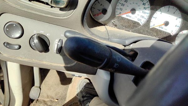 01-07 Caravan Turn Signal Switch Windshield Wiper Column Control Lever Assembly — photo 3