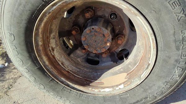1996 Isuzu Npr 16 Dually Wheel Oem Factory Rim — photo 3
