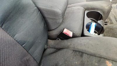 2012 Gmc Canyon Passenger Right Front Seat Belt Buckle Receiver Oem Ebony 19J