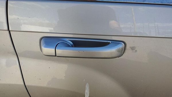 05-10 Grand Cherokee Passenger Right Rear Outside Door Handle Back Silver Ps2 — photo 2