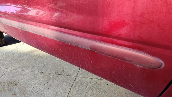 98-02 Dodge Durango Passenger Right Front Moulding From Door Oem Trim Strip Red — photo 2