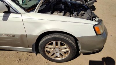 2000 Subaru Legacy Fender RH Outback White 8Y3