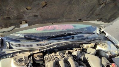 2007-2012 Lincoln Mkz Windshield Wiper Cowl Vent Trim Panel Oem Cover