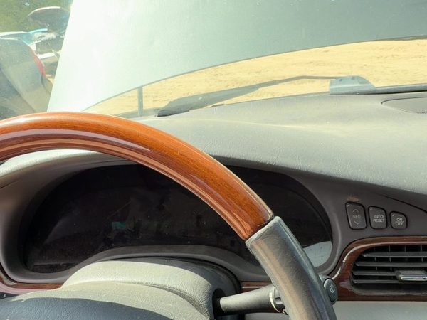 2002-2004 Cadillac Seville Steering Wheel Oem With Leather Dark Gray 145 — photo 1