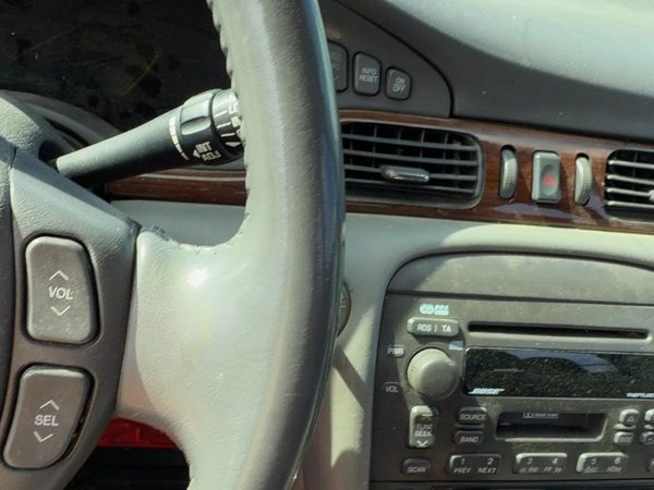 2002-2004 Cadillac Seville Steering Wheel Oem With Leather Dark Gray 145 — photo 2