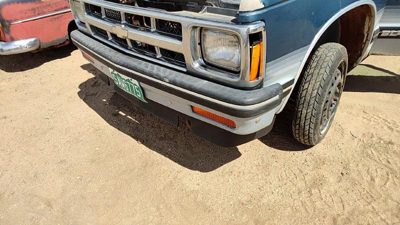 1991-1994 Chevy S10 Blazer Front Bumper Assembly Oem 15961869