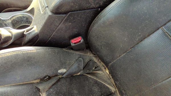2007-2009 Lincoln Mkz Driver Left Front Seat Belt Buckle Receiver Oem Black Mw — photo 2