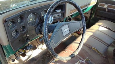 1973-1983 Silverado C10 Steering Column Assembly Oem Floor Shift W/O Tilt