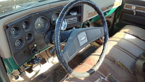 1973-1983 Silverado C10 Steering Column Assembly Oem Floor Shift W/O Tilt — photo 1