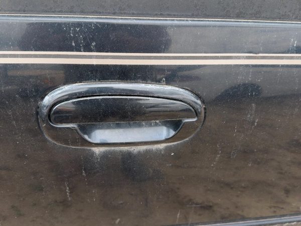 1997-2002 Ford Expedition Passenger Right Front Outside Door Handle Oem Black — photo 1