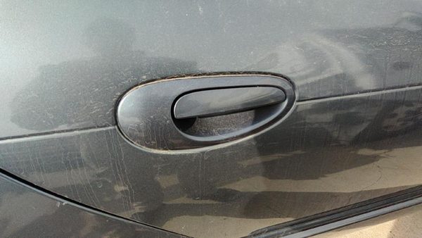 2000-2004 Chrysler 300M Passenger Right Rear Outside Door Handle Back Blue Pbq — photo 4