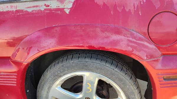 1989-1993 Pontiac Grand Prix Driver Left Rear Wheel Flare Moulding Back Oem — photo 2