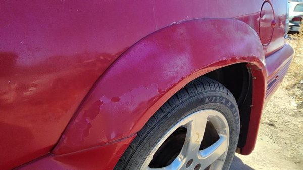 1989-1993 Pontiac Grand Prix Driver Left Rear Wheel Flare Moulding Back Oem — photo 3