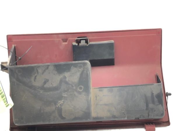 1989 Ford F350 Glove Box Assembly Complete Door With Latch Oem Red — photo 5