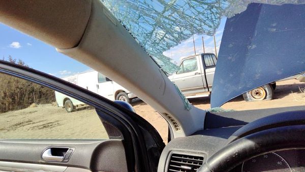 06-10 Vw Jetta Driver Left A Pillar Trim Windshield Post Panel Oem Gray — photo 1