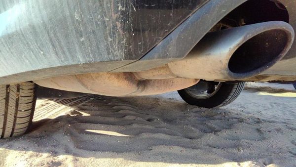 2012-2014 Vw Passat Rear Muffler With Exhaust Tip Oem 561253609J — photo 1