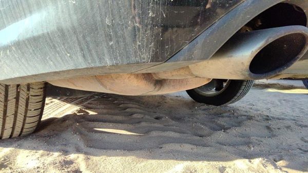 2012-2014 Vw Passat Rear Muffler With Exhaust Tip Oem 561253609J — photo 2