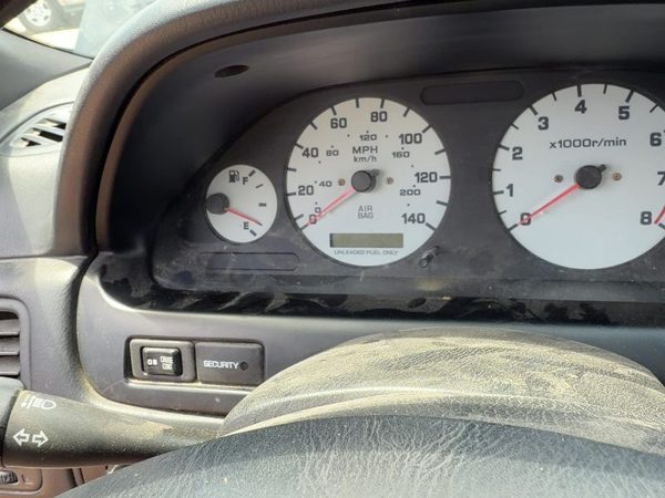 95-98 Nissan Maxima Trim Bezel Around Speedometer Oem Dash Surround Panel Black — photo 4