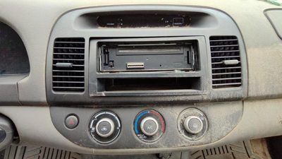 2002-2006 Toyota Camry Trim Bezel Around Radio Surround Dash Panel Oem