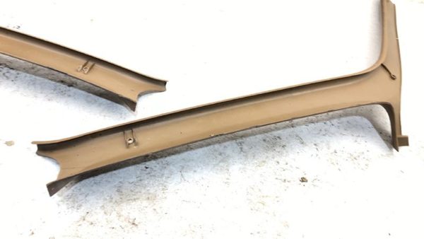 1987-1991 Ford F150 A Pillar Trim Panel Pair Set Left Right Tan Oem — photo 12