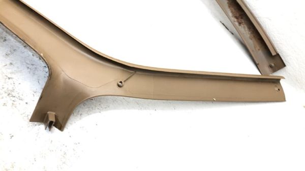 1987-1991 Ford F150 A Pillar Trim Panel Pair Set Left Right Tan Oem — photo 11