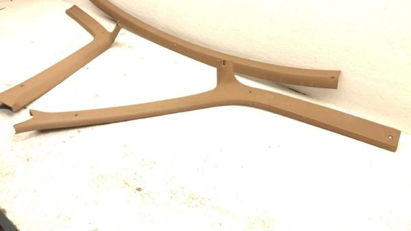 1987-1991 Ford F150 A Pillar Trim Panel Pair Set Left Right Tan Oem — photo 3