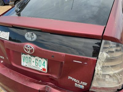 2004-2009 Toyota Prius Lower Back Glass Rear Window Oem Lower 6482147021