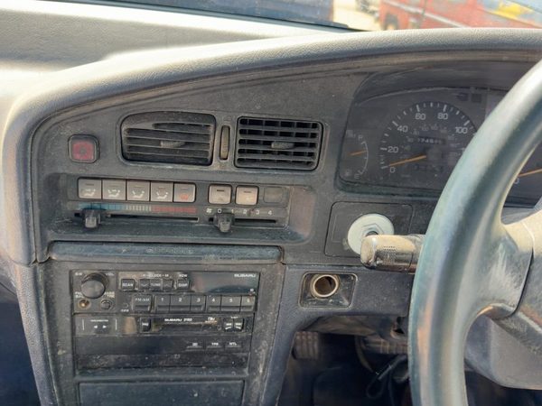 1992-1994 Subaru Legacy Rhd Trim Bezel Around Radio Surround Dash Panel Oem Gray — photo 1