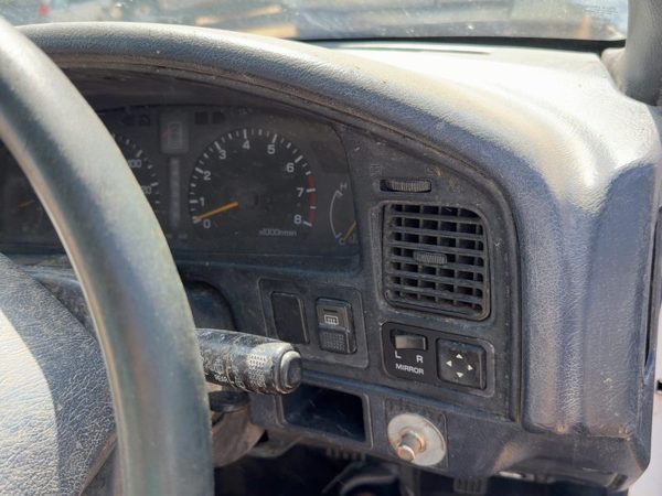 1992-1994 Subaru Legacy Rhd Trim Bezel Around Radio Surround Dash Panel Oem Gray — photo 7