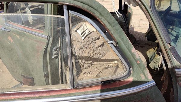 53 Bel Air 150 Sedan Passenger Right Front Vent Window Small Door Glass Wh Frame — photo 1