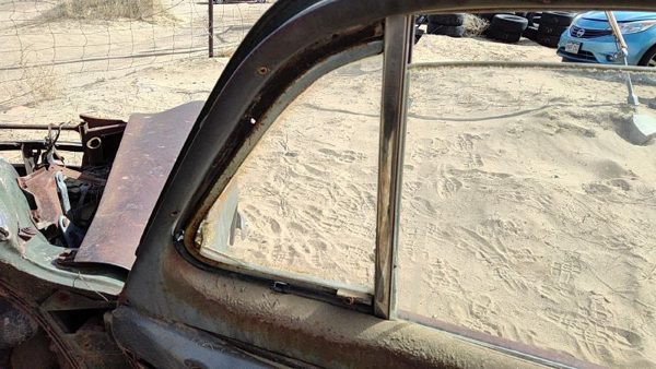 53 Bel Air 150 Sedan Passenger Right Front Vent Window Small Door Glass Wh Frame — photo 5