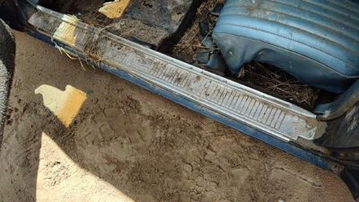 64-66 Ford Thunderbird Coupe Driver Left Side Step Sill Plate Oem