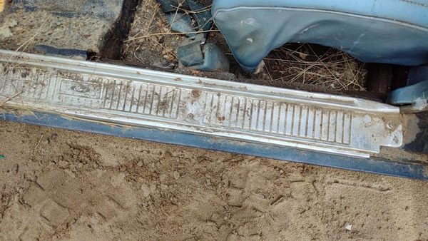 64-66 Ford Thunderbird Coupe Driver Left Side Step Sill Plate Oem — photo 3