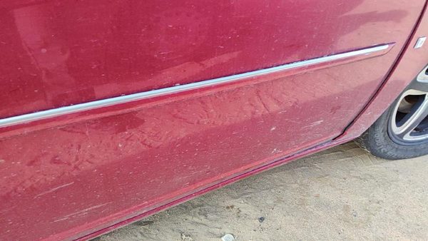 06-07 Lucerne Passenger Right Front Moulding From Door Trim Strip Crimson 86U — photo 4