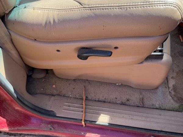 1996 Chrysler Town & Country Passenger Right Side Seat Trim Panel Oem Tan Flk5 — photo 3