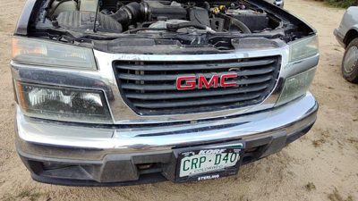 2012 GMC Canyon Grille Black 41U