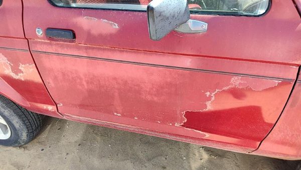 1990 Ford Bronco Front Door RH Red — photo 1