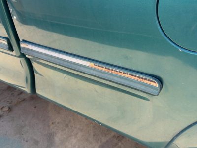 1998 Ford F150 Driver Left Rear Moulding On Quarter Panel Oem Pacific Green Ps