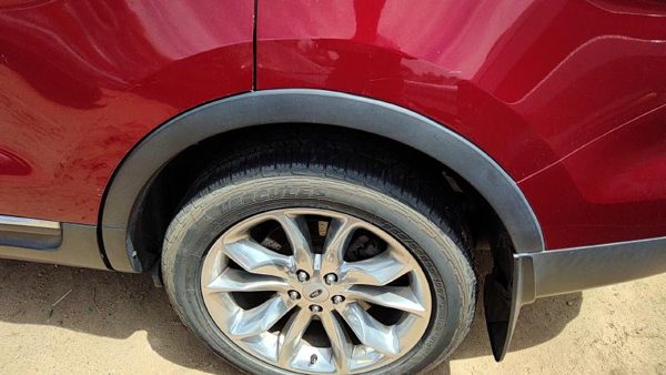 11-19 Ford Explorer Driver Left Rear Wheel Flare Moulding Oem Back — photo 2