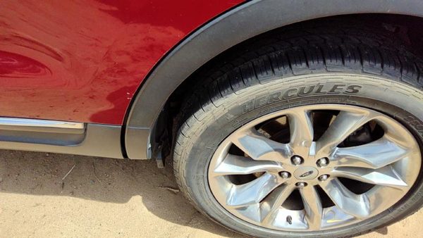 11-19 Ford Explorer Driver Left Rear Wheel Flare Moulding Oem Back — photo 6