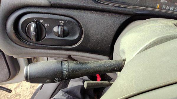 96-97 Taurus Turn Signal Switch Windshield Wiper Column Control Lever Assembly — photo 1