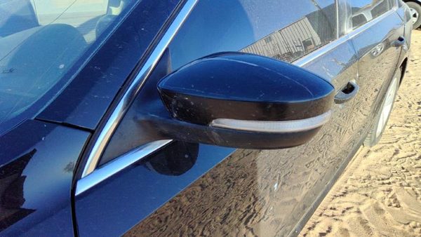 2013-2015 Vw Passat Driver Left Side Mirror Door Mounted Oem Power Black A1 — photo 2